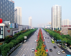 西咸新區灃東新城三橋新街道路